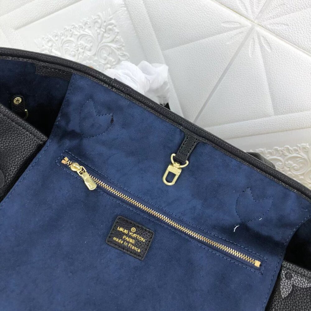 Louis Vuitton NEVERFULL Tourterelle LV Black Totes Bags - Picture 7 of 7